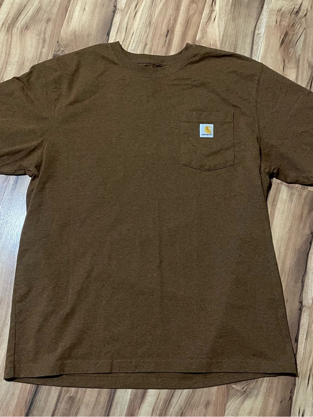 Carhartt Workwear Pocket Loose Fit T-Shirt Oiled Walnut Brown Earth Tone L
